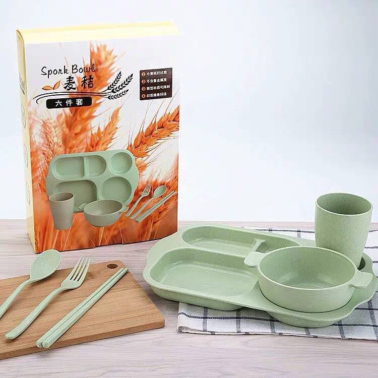 Khay ăn dặm lúa mạch