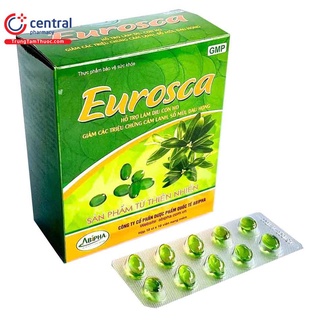 Viên xông Eurosca (Hộp 2 vỉ x 10 viên)