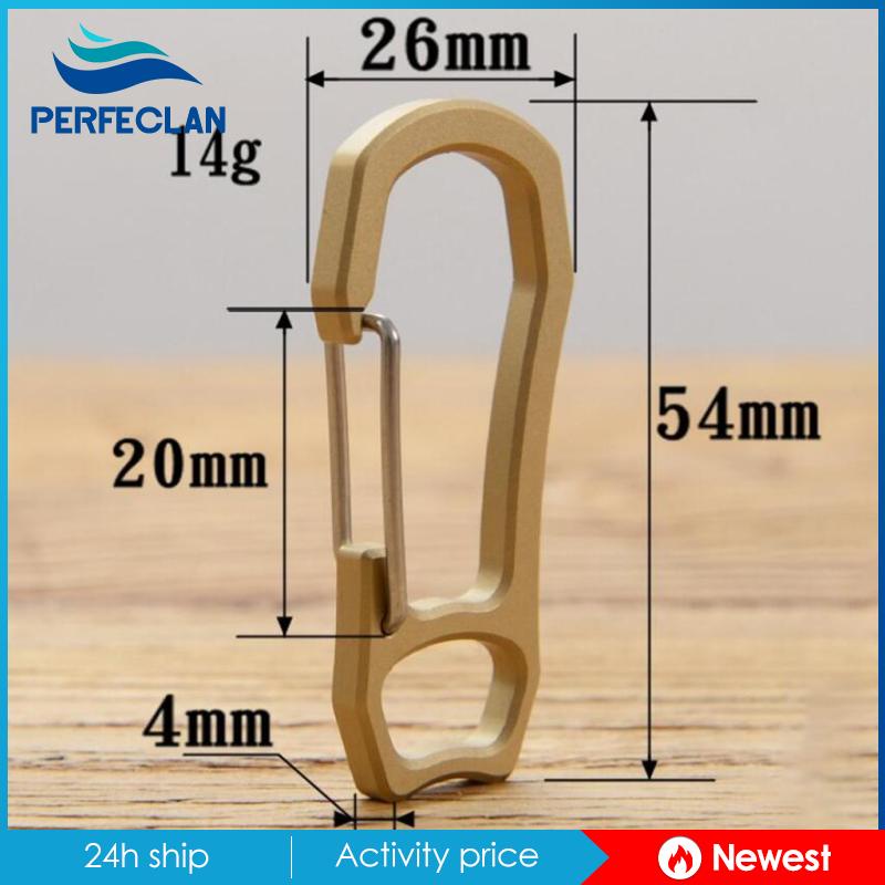 Móc Khóa Carabiner Bằng Đồng Thau Chất Lượng Cao