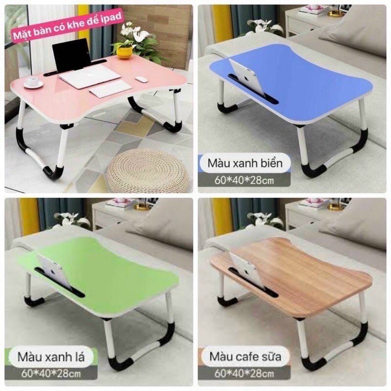 Bàn học gấp gọn có khe để ipad dành cho học sinh, | BigBuy360 - bigbuy360.vn
