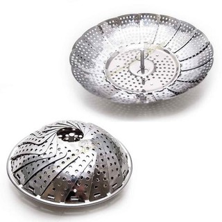 Rổ hấp xửng inox gấp gọn