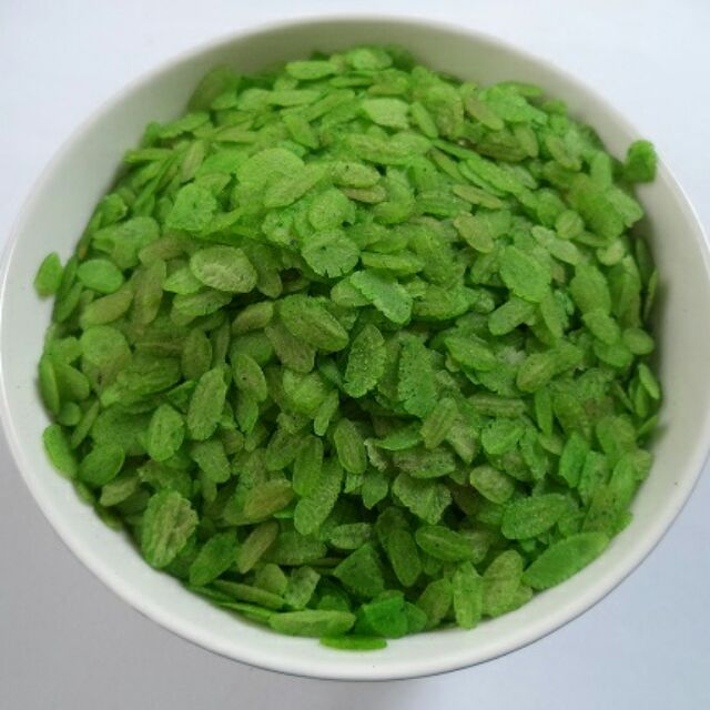 500gr CỐM DẸP XANH-TRẮNG