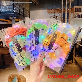 Scunchies Dây Buộc Tóc Cột Tóc Có Đèn Led Lấp Lánh -PK032- LYCHEE