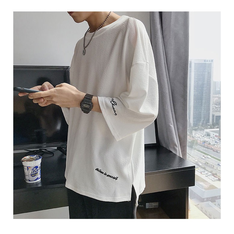 Áo Stee Tay lỡ BELIEVE Unisex