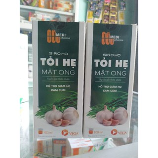 Siro ho Tỏi Hẹ mật ong