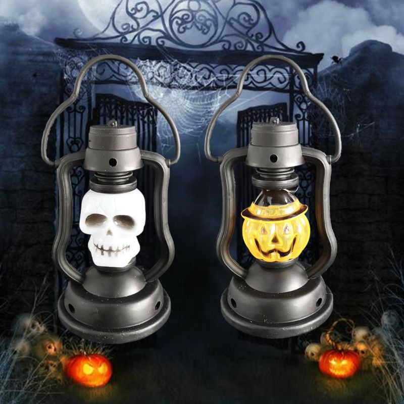 Đèn Ngủ Hình Đầu Lâu Halloween Độc Đáo