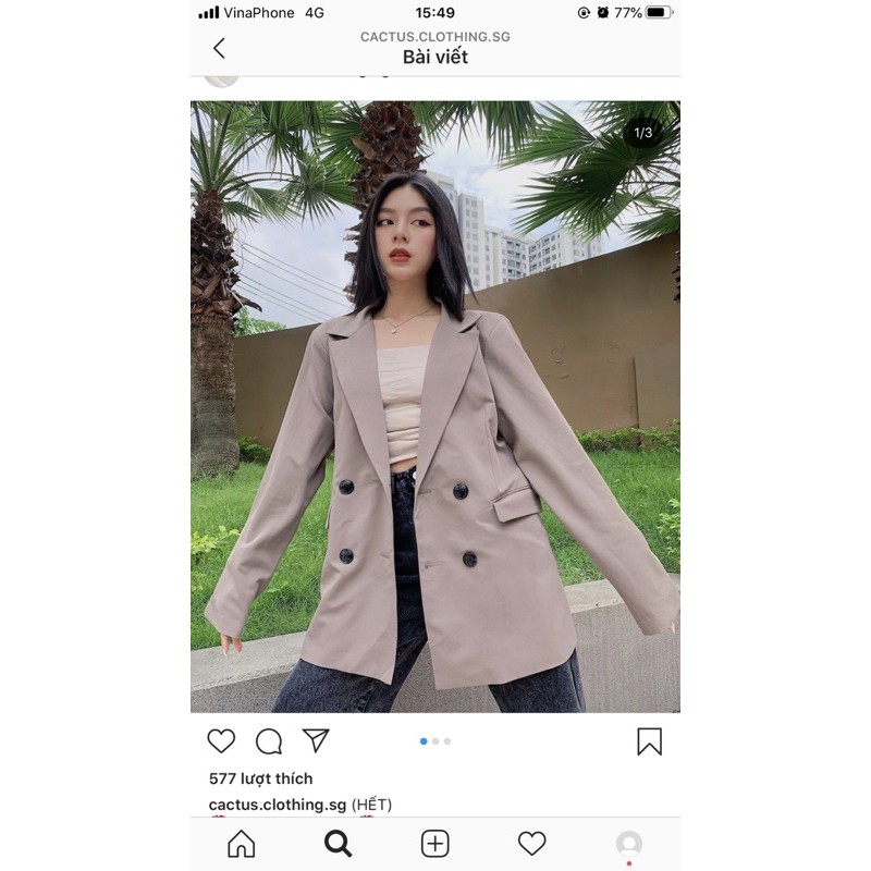 Blazer của Cactus.clothing.sg