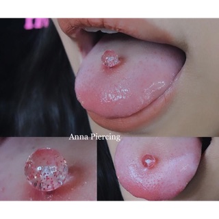 Khuyên Lưỡi - Má bằng nhựa sinh học JOLLY nhiều màu sắc