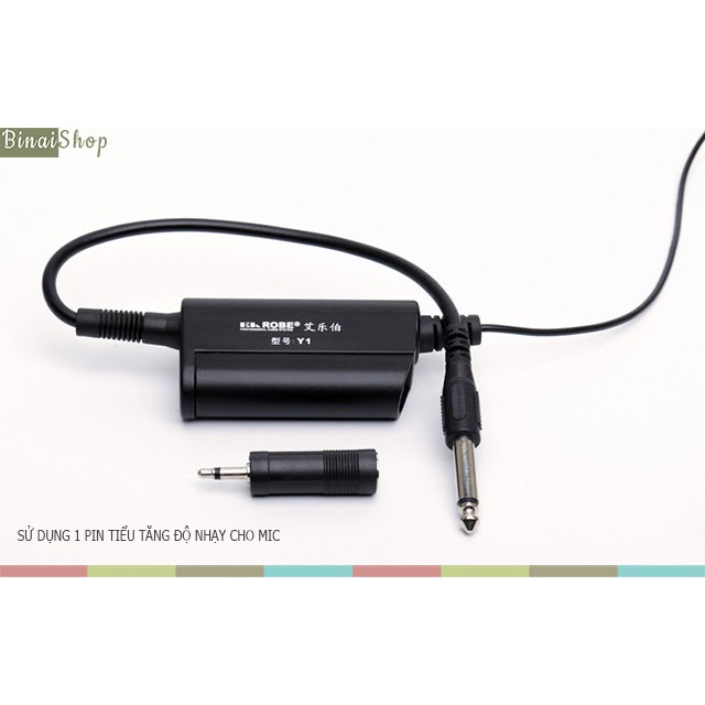 [Mã ELHACE giảm 4% đơn 300K] Microphone cài áo EAROBE Y-1