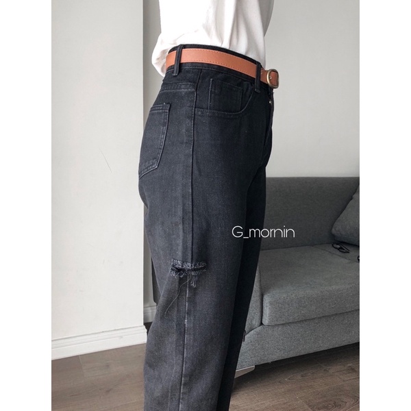 Quần jeans đen QJJ9082