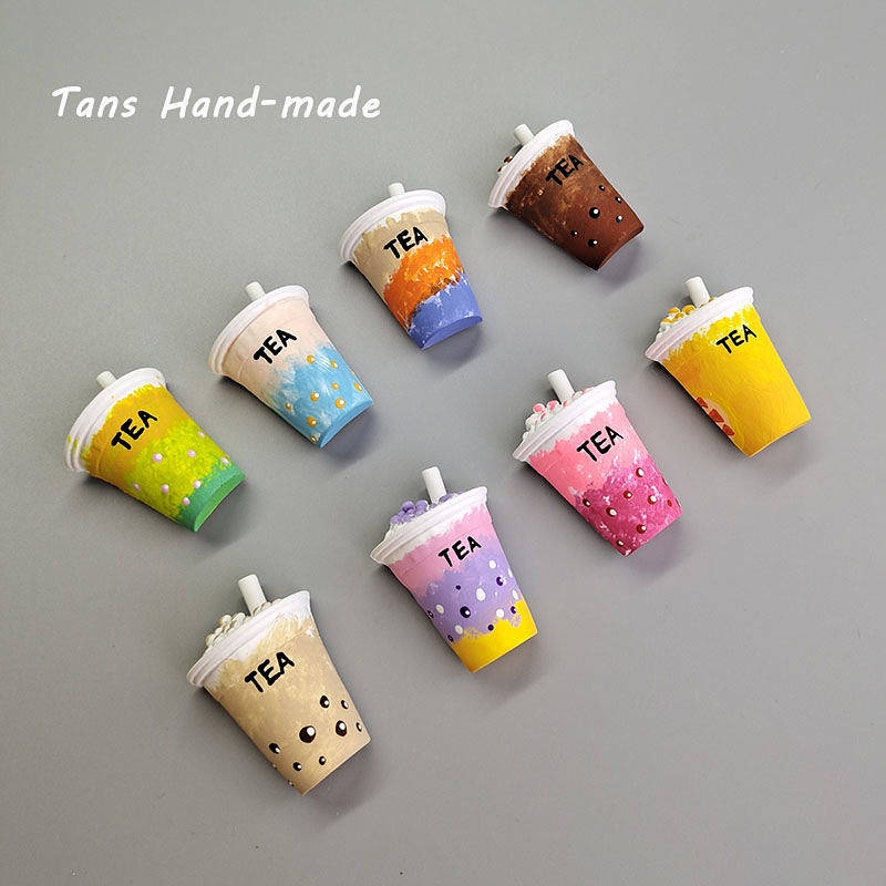 Auto Perfume Aromatherapy Internet Sensation Milk Tea Car Air Conditioning Outlet Car Interior Decoration All Products Fragrant Stone Decoration car accessories VXFI