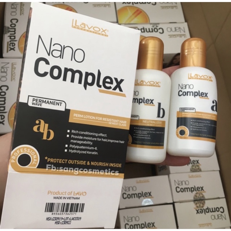 Bộ uốn tóc tại nhà siêu dưỡng LAVOX Complex