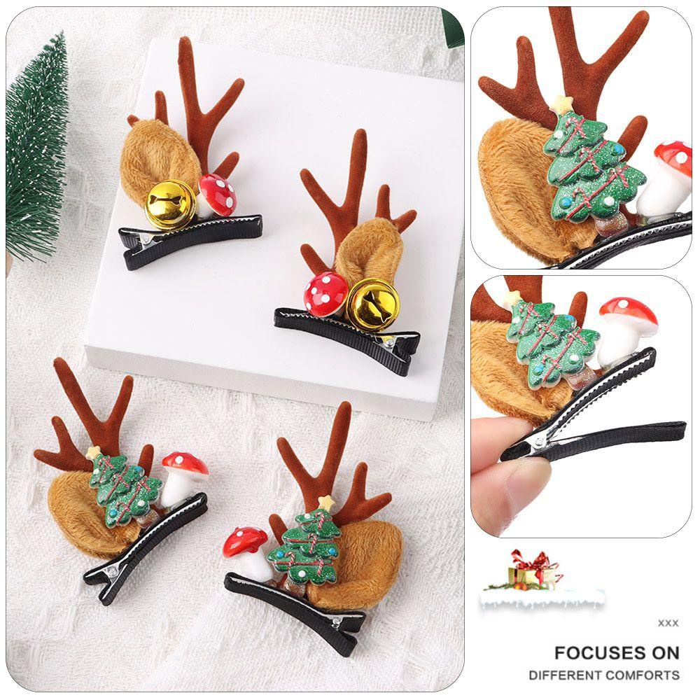 Kẹp Tóc Phong Cách Giáng Sinh Dễ Thương Dành Cho Bé Gái Zaijie 24