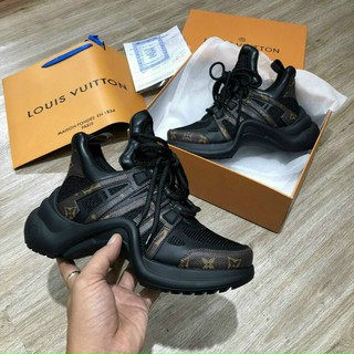 Giầy lv archlight đen nâu cao cấp ( full box + free ship )