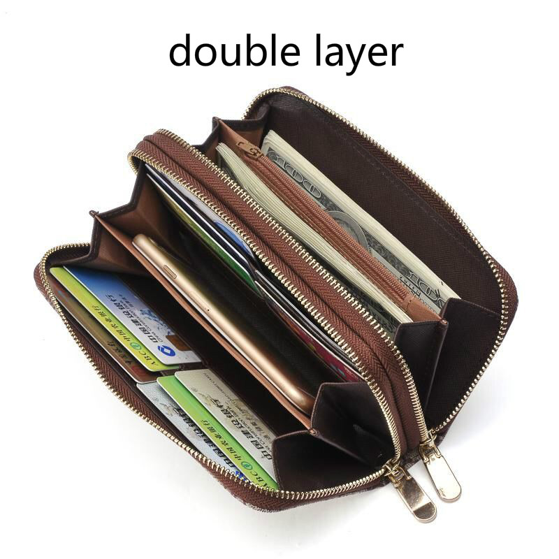 Ví da dài thiết kế thời trang dành cho nữ