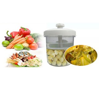 Hộp muối nén dưa cà thông minh - Hộp muối dưa cà tiện dụng nhựa Việt nhật - Hũ muối dưa cà thông minh