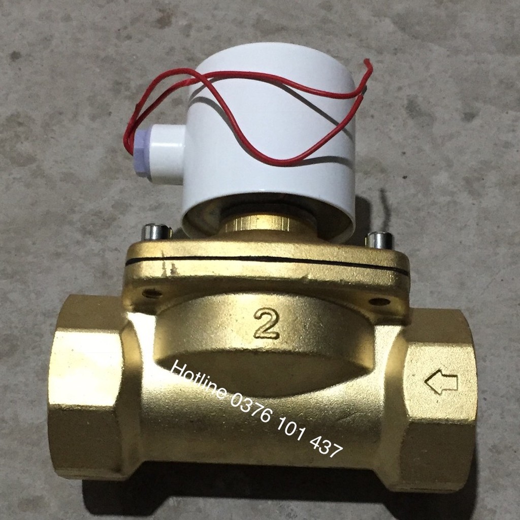 Van điện từ khí nén đóng mở nước đóng mở khí nén UW 50 (ren 60mm) van đóng mở nước