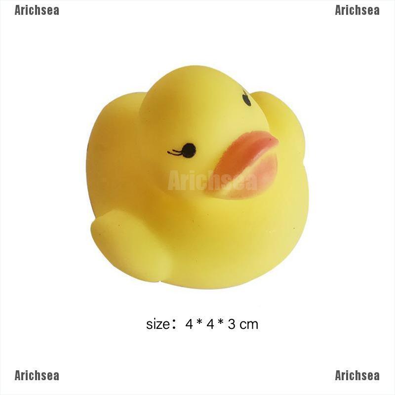 Arichsea 1/10PC Mochi Squishy Toys with Cute Bag Stress Toy Reward Toys for Kids duck duc