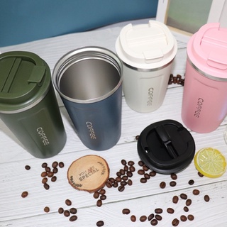 Ly giu nhiệt Coffe 500ML