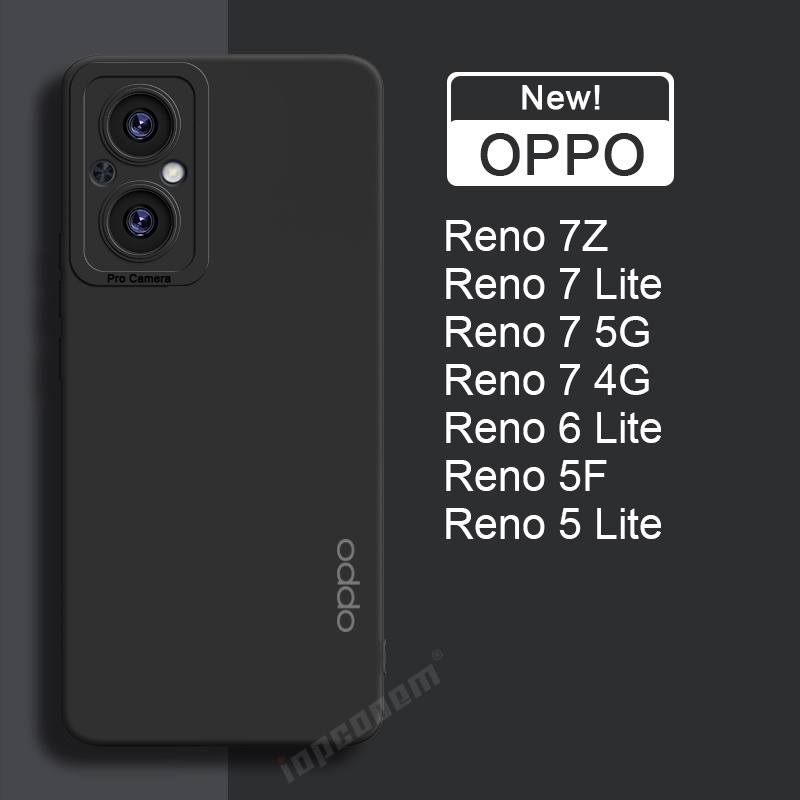 Ốp Điện Thoại Silicone Mềm Chống Sốc Cho OPPO Reno 7Z 7 Z 5F 5 6 Lite 8 Reno7 4G 5G