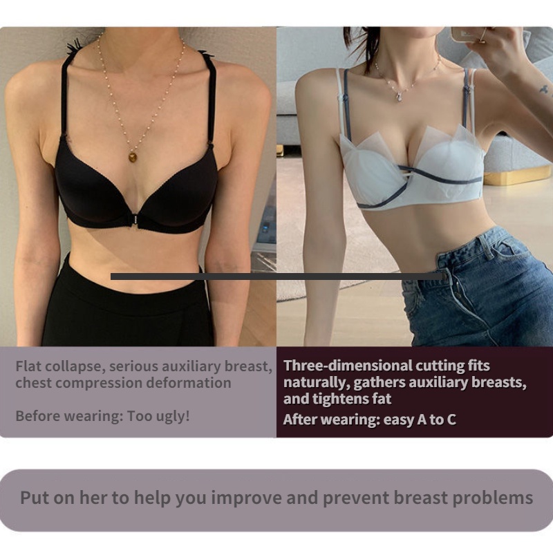 Áo Lót Quây Ngực Không Dây Cỡ Lớn Không Có Gọng Thép Cho Nữ