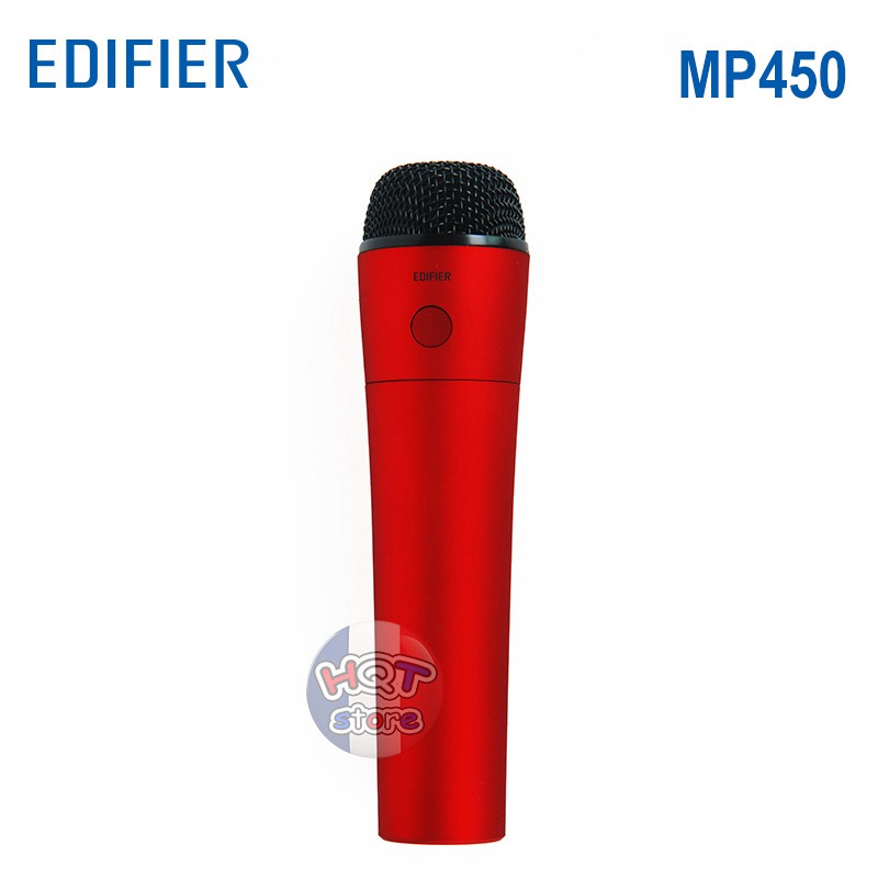 [Mã 252ELSALE hoàn 7% xu đơn 300k] Micro Karaoke Edifier MP450 cho điện thoại, máy tính bảng
