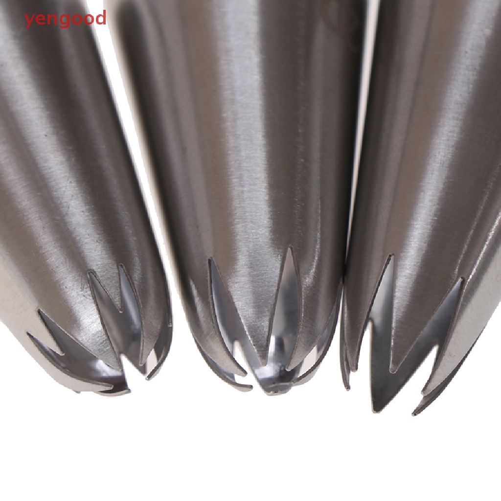 1 Set Đuôi Bắt Bông Kem Bằng Thép Không Gỉ