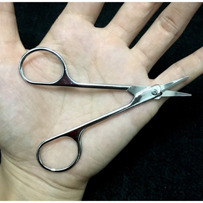 Kéo Tỉa Lông Mi, Lông Mày Nhỏ Gọn, Tiện Lợi, Sắc Bén, Làm Bằng Inox Không Rỉ Giúp Khuôn Mặt Trở Nên Sắc Nét | BigBuy360 - bigbuy360.vn