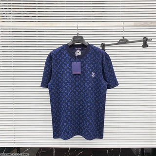 Áo phông cổ tròn lv họa tiết hot trend 3335