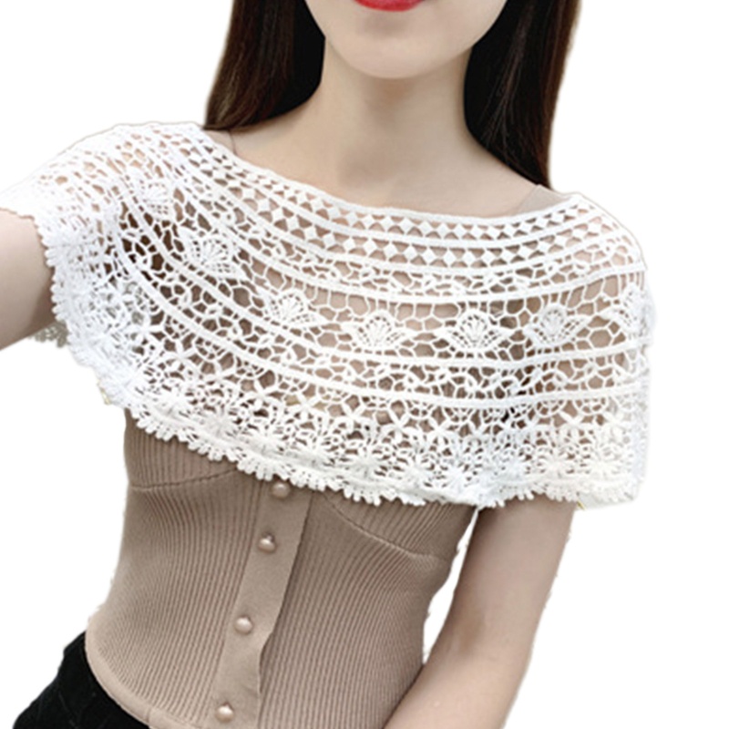 Áo Choàng Ren Dáng Ngắn Thời Trang Quyến Rũ Cho Nữ