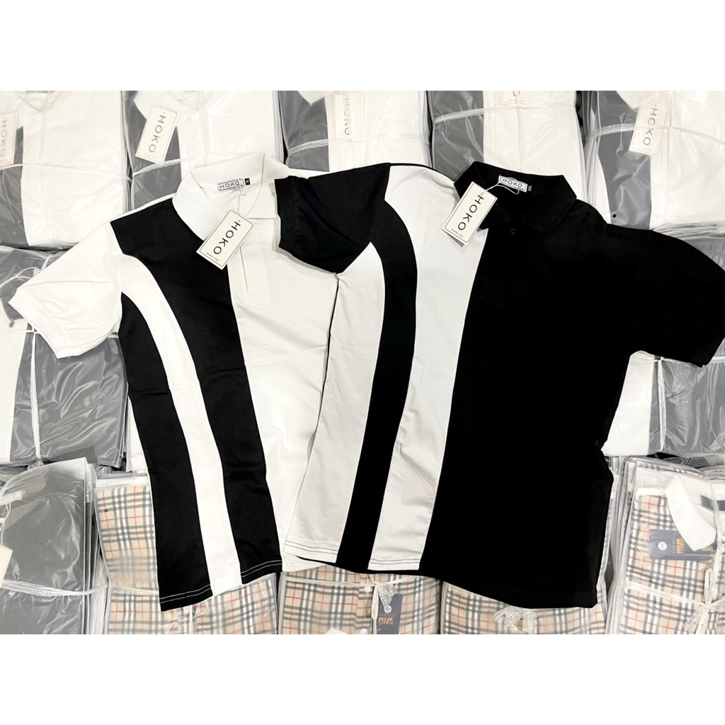 Áo thun nam hàng hiệu cao cấp cổ trụ tay ngắn phong cách Hàn Quốc AN75 - Socool Store | BigBuy360 - bigbuy360.vn