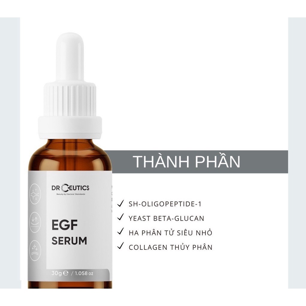 Tinh Chất EGF Serum DrCeutics Phục Hồi Và Trẻ Hóa Da (30ml)