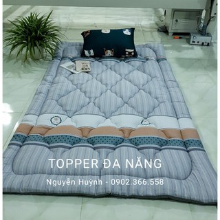 TOPPER ĐA NĂNG TRẢI NỆM, TRẢI SÀN  CAO CẤP DÀY 5CM, CHUẨN  5*