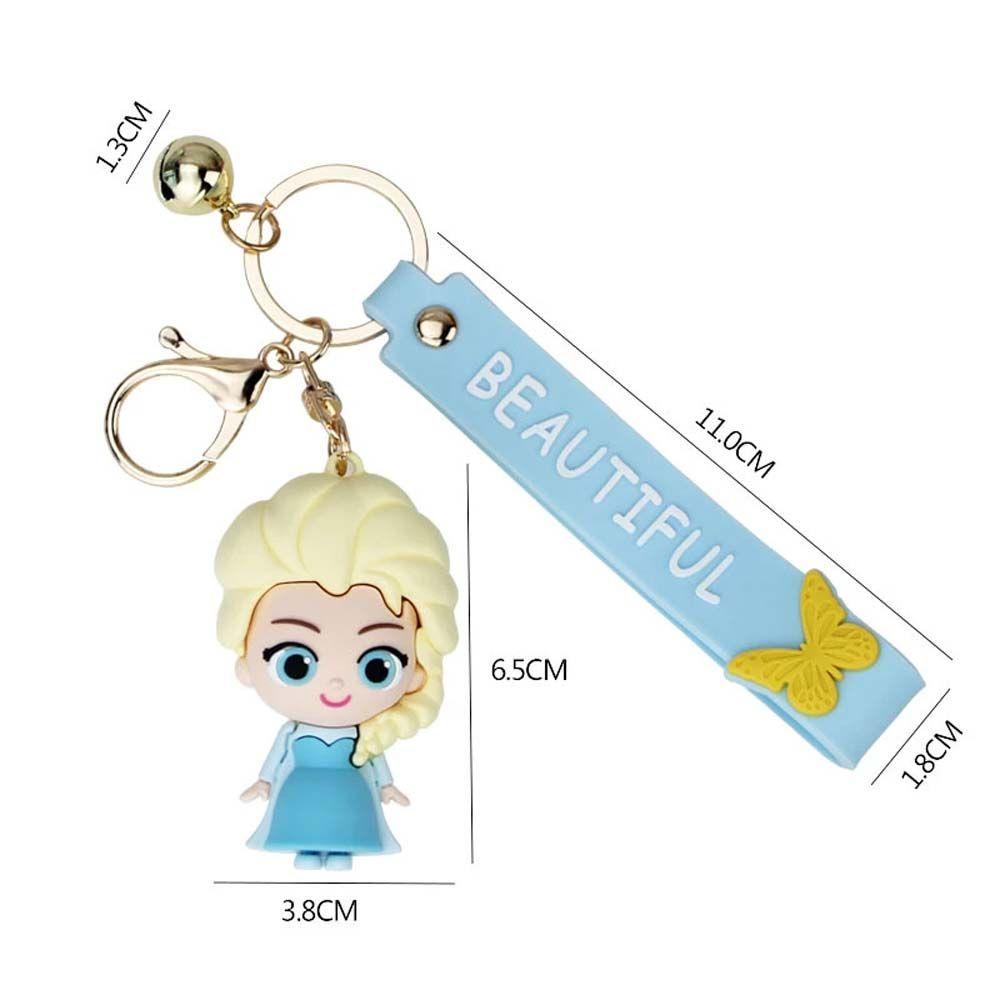 LILYES Móc Khóa Hình Công Chúa Aisaisha Trong Phim Hoạt Hình Frozen