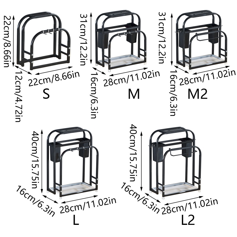 Giá Đỡ Nắp Nồi / Thớt Tháo Rời Được Tiện Lợi Dành Cho Nhà Bếp