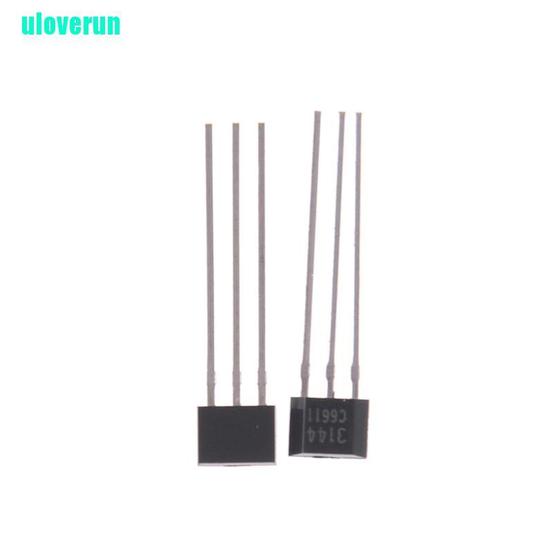 Set 10 Linh Kiện Cảm Biến Từ Tính AH3144E OH3144 3144 Hall Chuyên Dụng