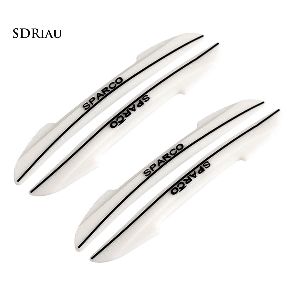 Set 4 dải chống trầy thân xe ô tô kiểu dáng độc đáo thời trang cá tính