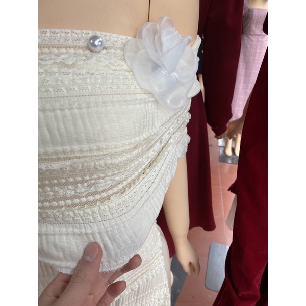 SET ÁO DÀI REN TRỄ VAI HOT HIT | BigBuy360 - bigbuy360.vn