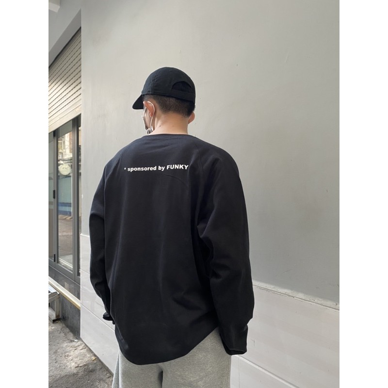 ÁO FUNKY BASIC LONG SLEEVE BLACK | BigBuy360 - bigbuy360.vn