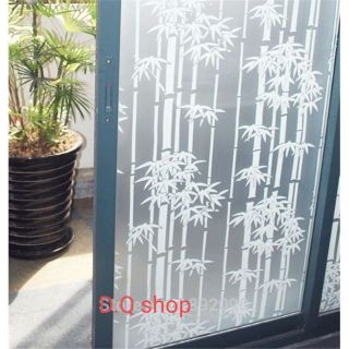 Đề can dán kính rừng trúc khổ 90 cm