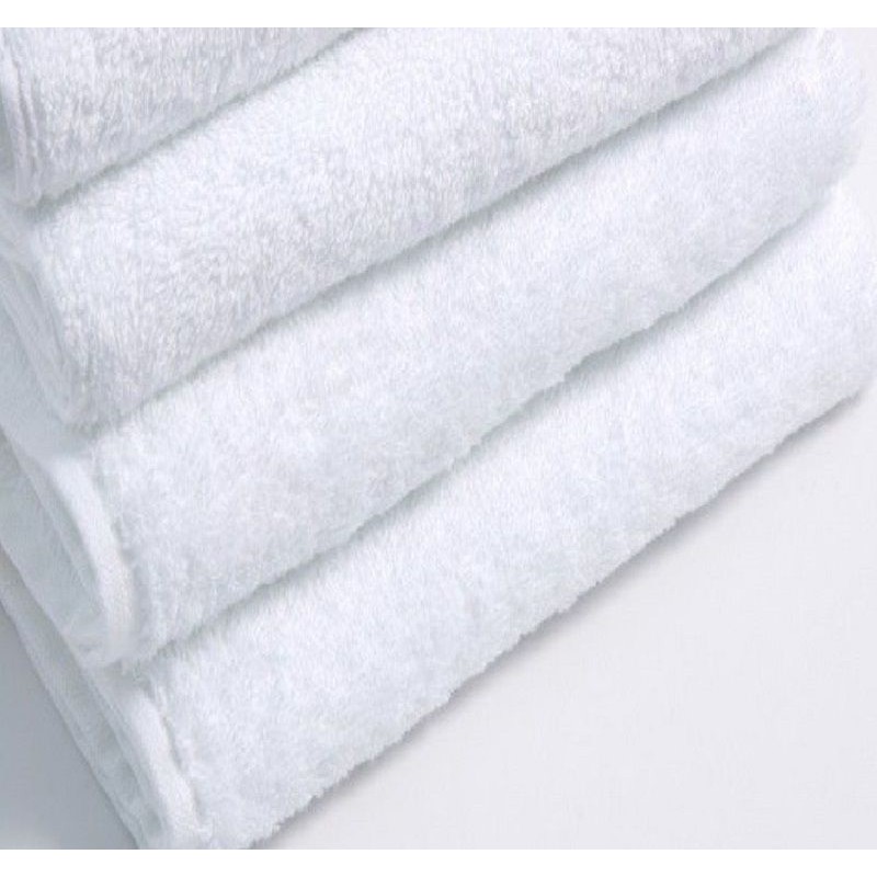 Combo 6 khăn tắm trắng 70x140cm