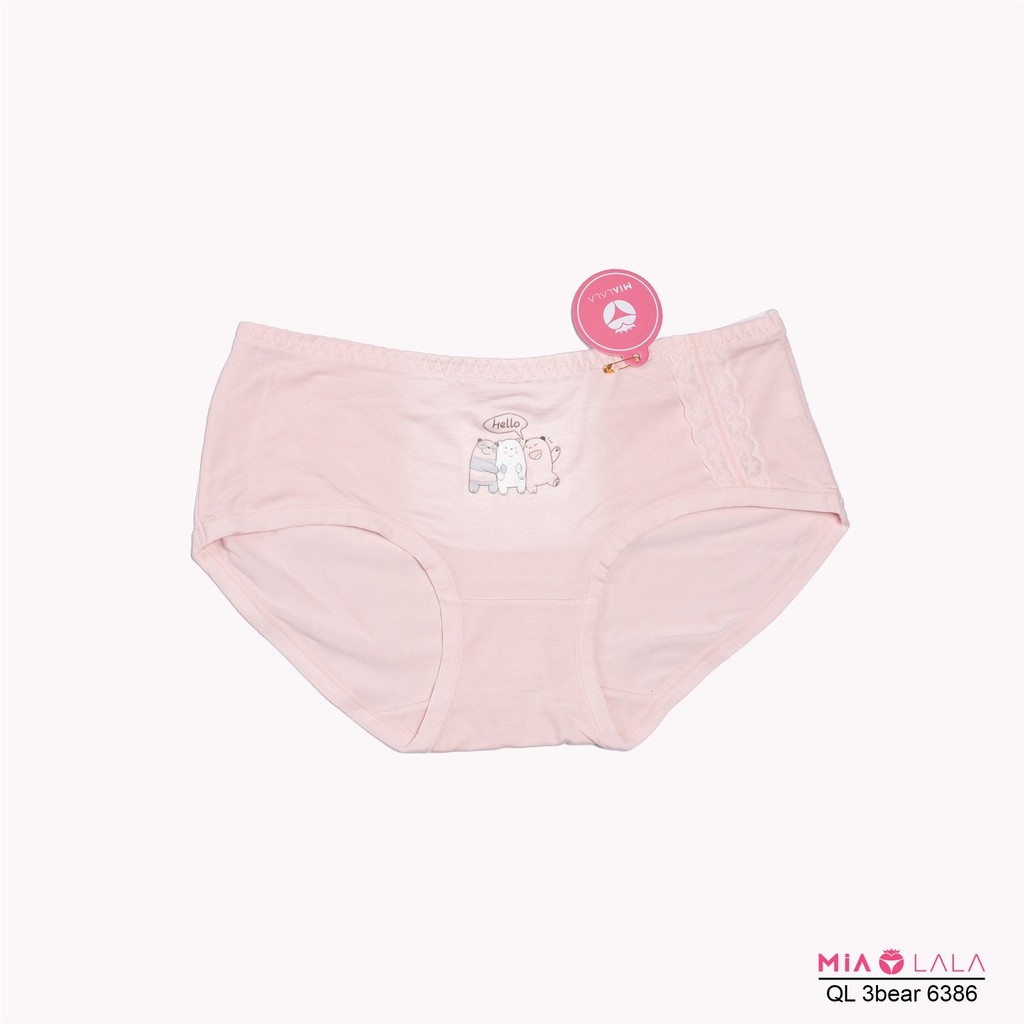Quần lót nữ Mialala cotton co giãn thoải mái, thấm hút an toàn sức khỏe 6386 NQ1210107 | BigBuy360 - bigbuy360.vn