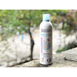 Xịt khoáng Evoluderm Atomiseur Eau Pure 400ml