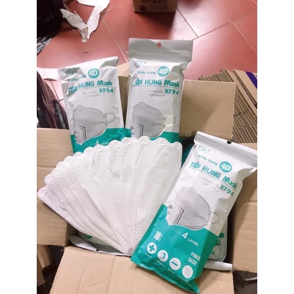 Khẩu trang y tế KF94 Tiến Hùng