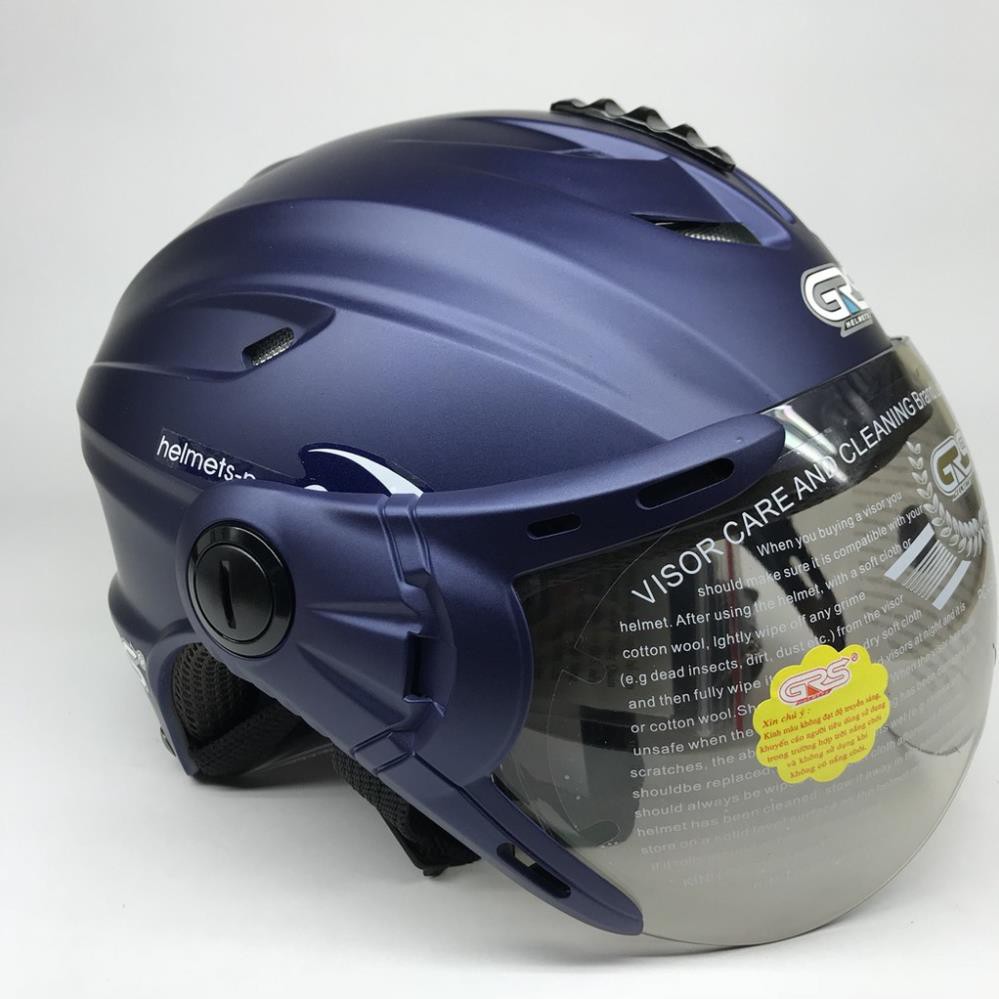 Mũ bảo hiểm GRS A760k (xanh nhám)