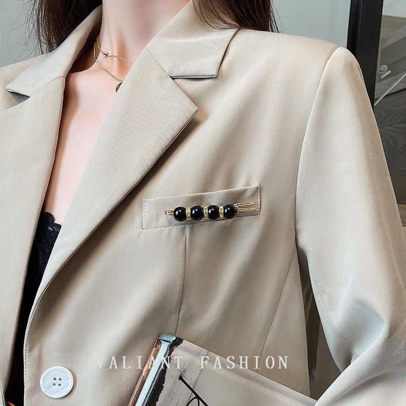 Ghim Cài Thắt Lưng Cố Định Đính Ngọc Trai Cao Cấp Sang Trọng