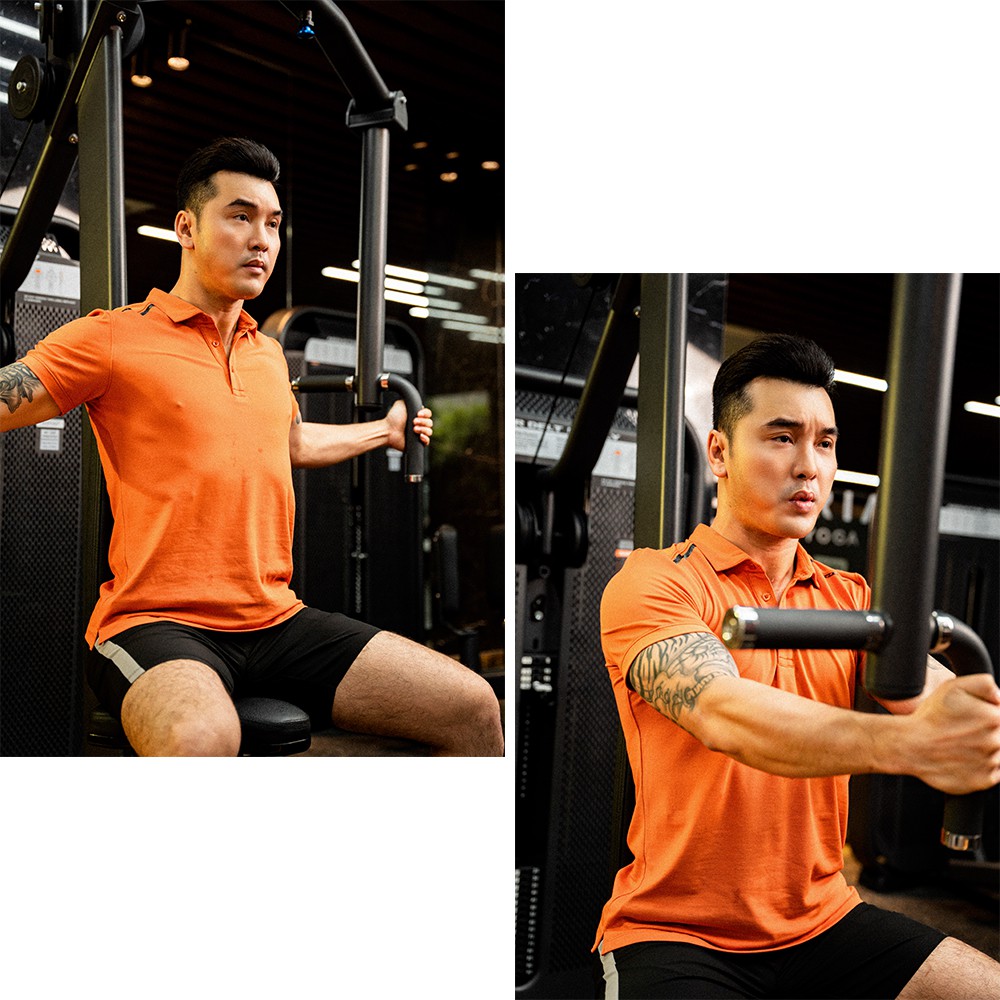 Áo polo nam Biluxury thun có cổ cotton kiểu dáng thể thao trẻ trung lịch lãm 5APCT006CAM | BigBuy360 - bigbuy360.vn