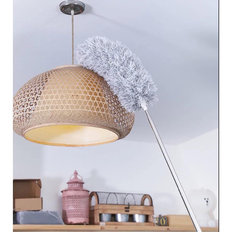 Chổi quét trần làm sạch màng nhện cáng dài xếp gọn