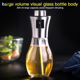Kitchen Supplies Glass Bottle Barbecue Cooking Seasoning Oil Pot Sprayer 200ml Oil injection kettle Oil injection bottle