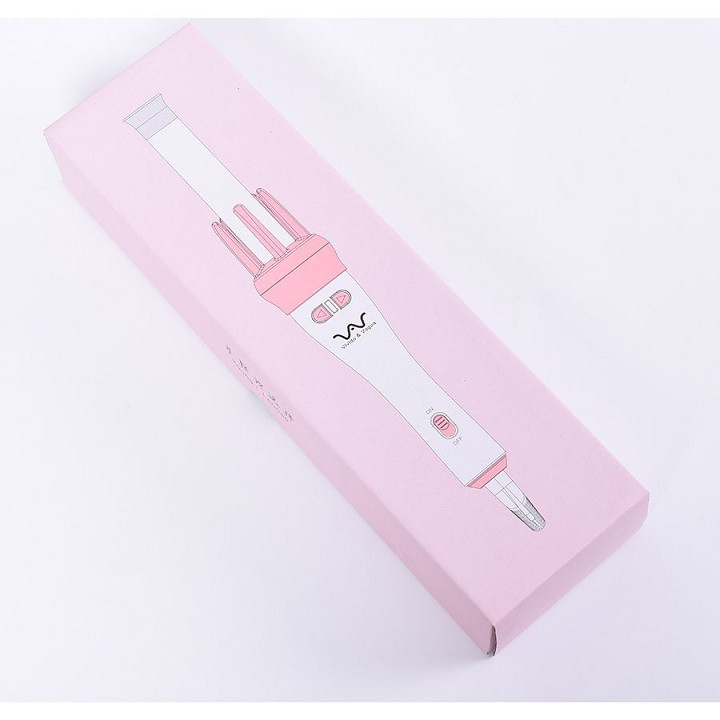 Máy uốn tóc xoăn tự động mini – Máy làm tóc, uốn tóc xoăn (tặng kèm lược và kẹp)